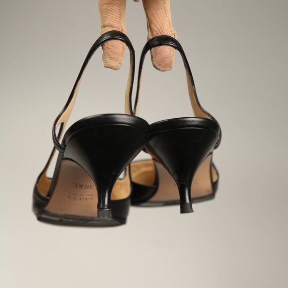 GUCCI Black Slingbacks - Picture 4 of 7